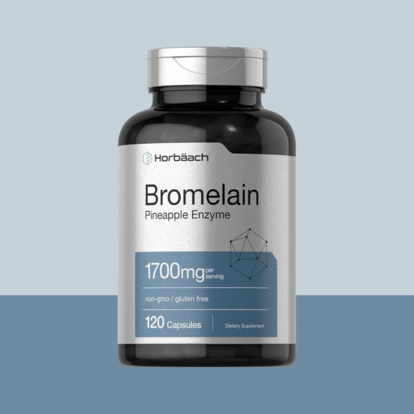 Horbaach Bromelain Pineapple Enzyme 1700 mg - Image 2