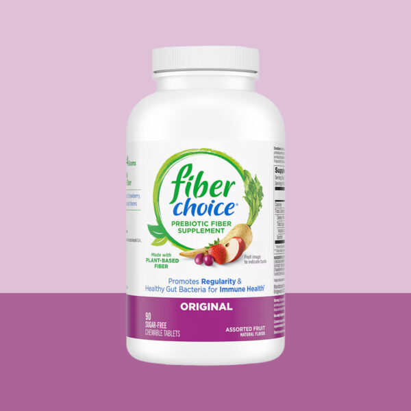 Fiber Choice Preciotic Fiber Supplement 90 Sugar Free Chewable Tablets - Image 2