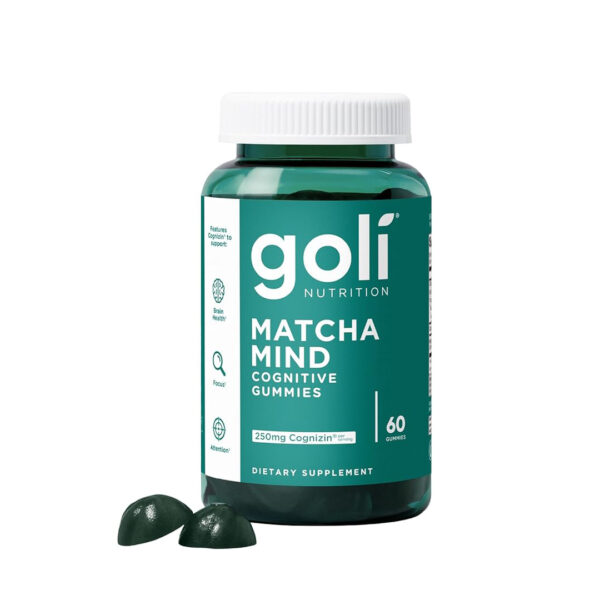 Goli Nutrition Matcha Mind Cognitive Gummies